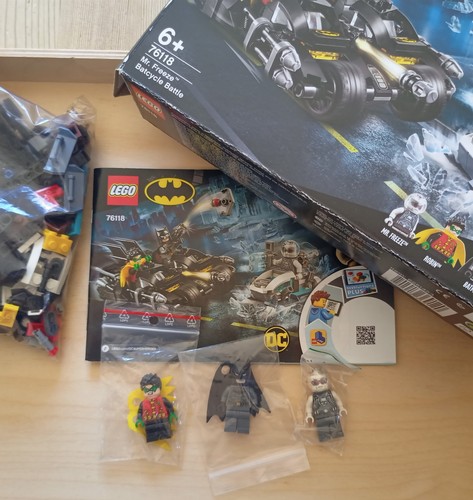 Lego 76118 freeze batcycle - mr.,