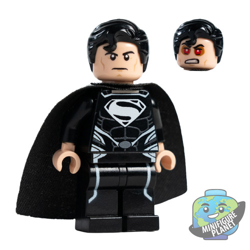 Lego minifigure tuta nera - minifigure,