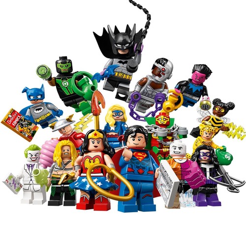Lego minifigures comics - lego,