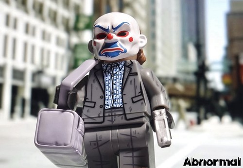 Lego dark knight - dc, bank